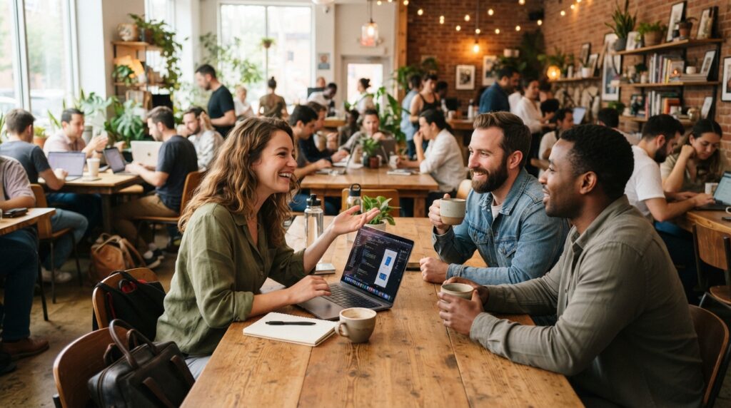 community digital nomad