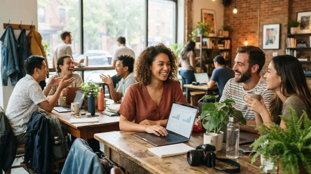 community digital nomad